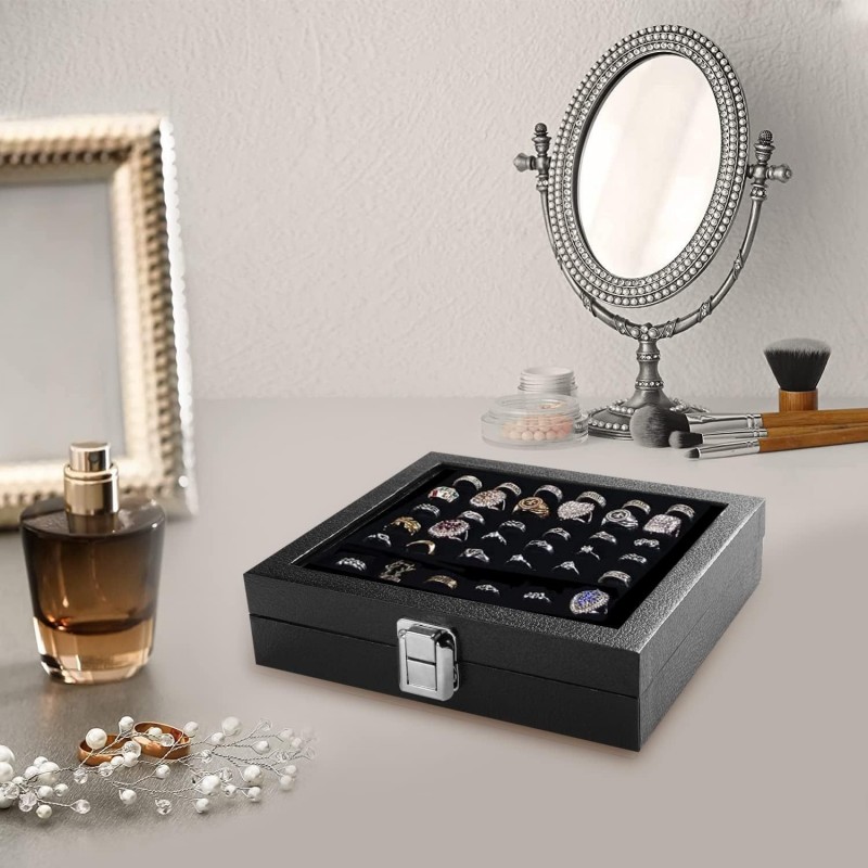 New Jewelry Ring Storage Box