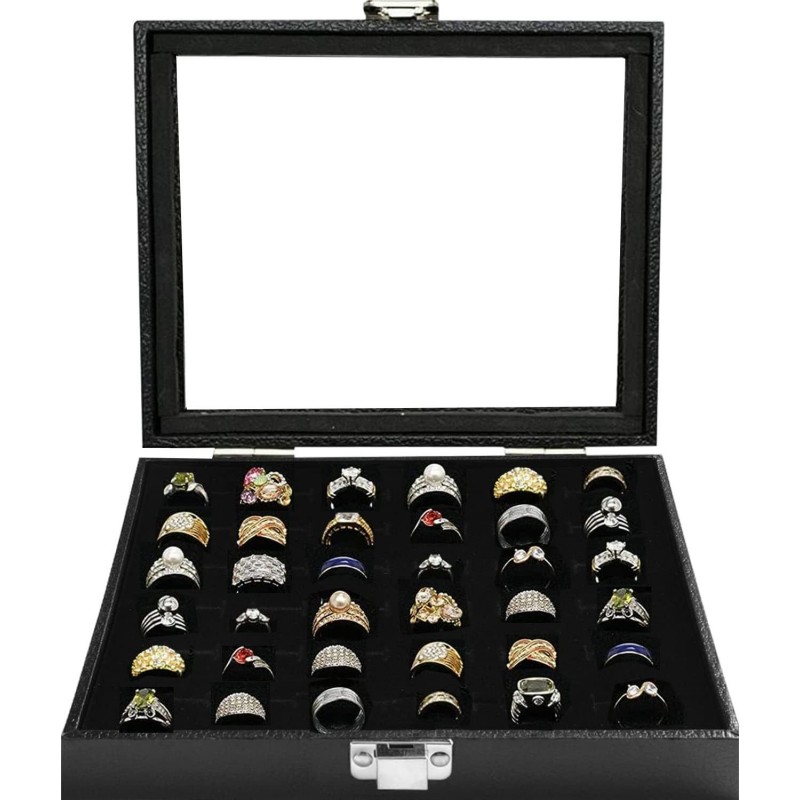 New Jewelry Ring Storage Box