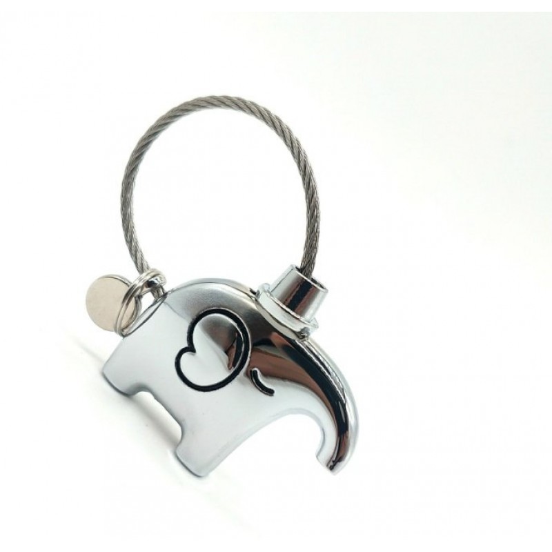 LOVE & FRIENDSHIP ELEPHANT KEYCHAINS