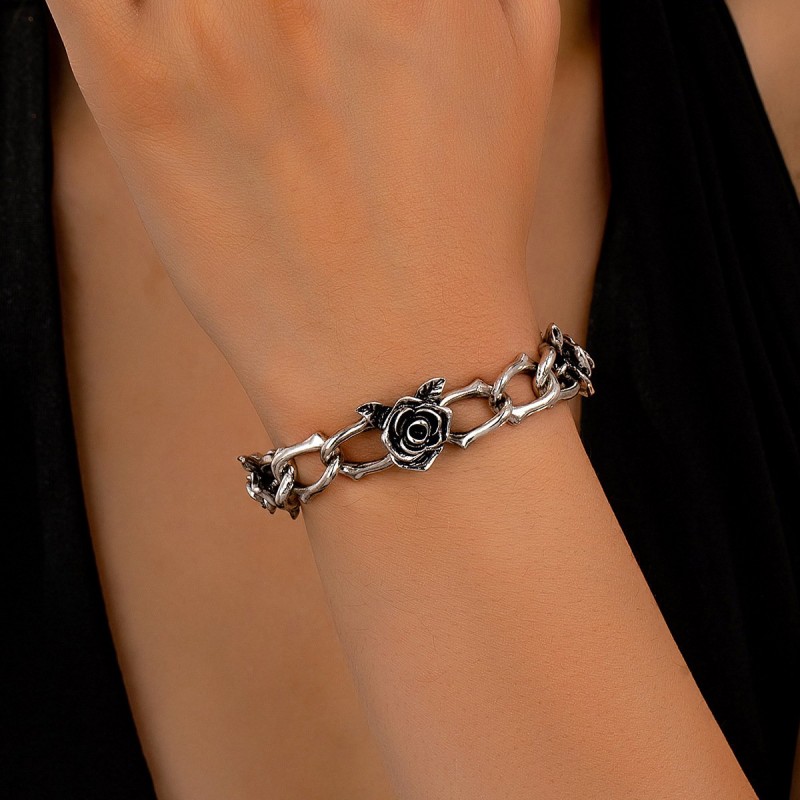 Retro-style Fashionable Rose-shaped Personalized B...