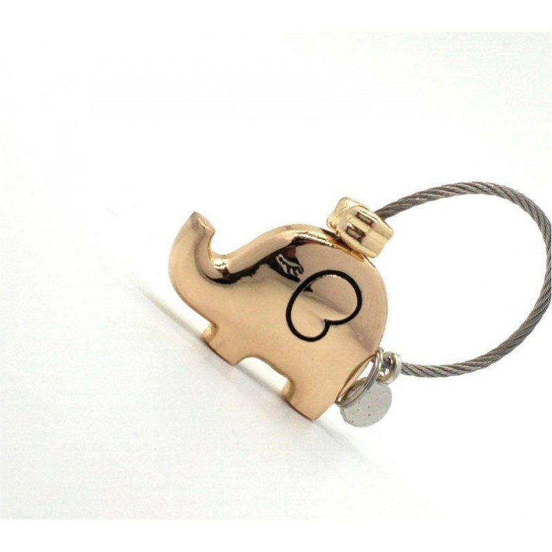 LOVE & FRIENDSHIP ELEPHANT KEYCHAINS