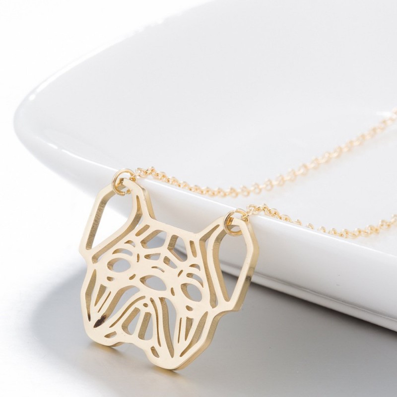 Necklace Pet Dog Pug Pendant Necklace