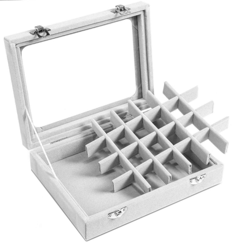 Earrings Ring Jewelry Storage Box