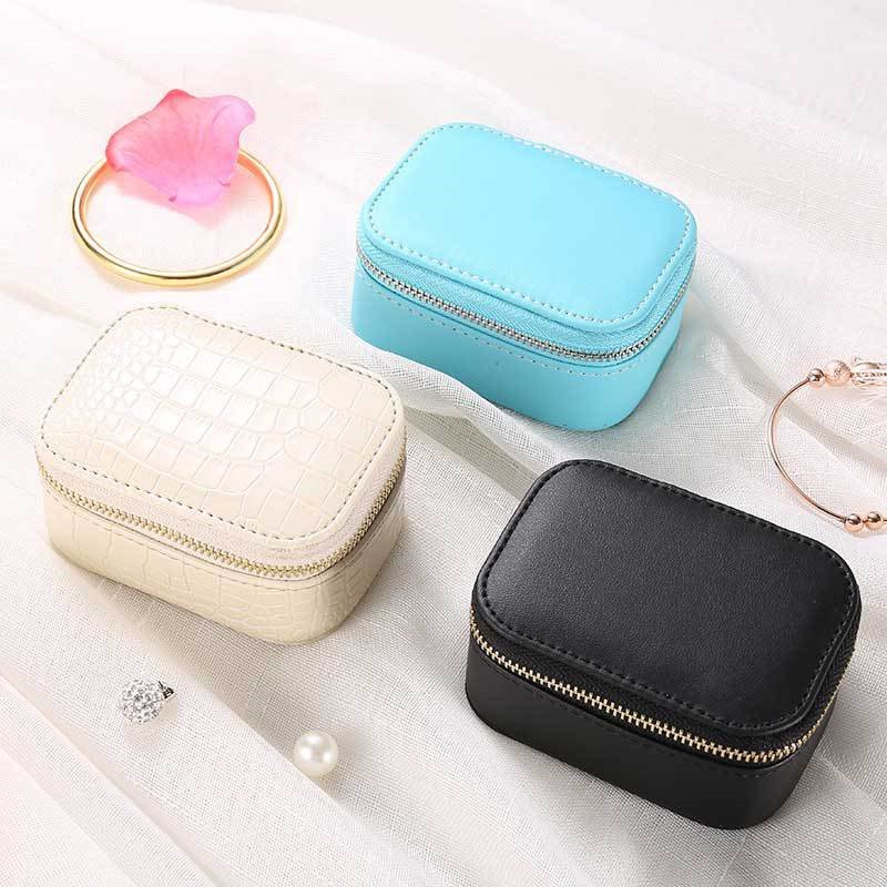 Jewelry Storage PU Leather Travel Jewelry Storage Portable Jewelry Box