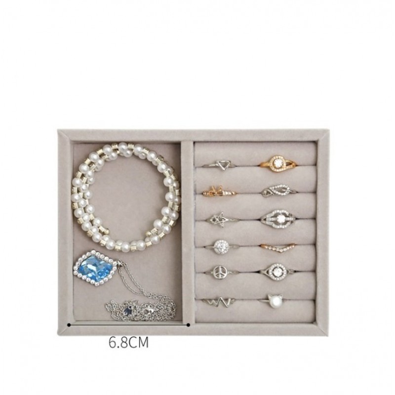 Large-capacity Household Hand Jewelry Ring Earring Storage Box