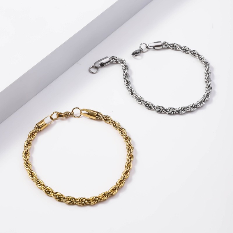 Stainless Steel Twisted Hot-Selling Bracelet