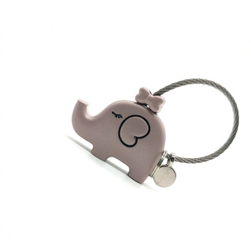 LOVE & FRIENDSHIP ELEPHANT KEYCHAINS