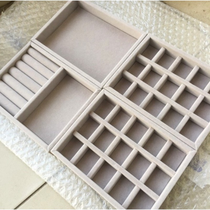 Large-capacity Household Hand Jewelry Ring Earring Storage Box