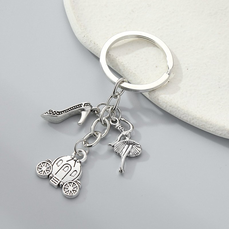 Keychain Men's And Women's Pumpkin Carriage Personality