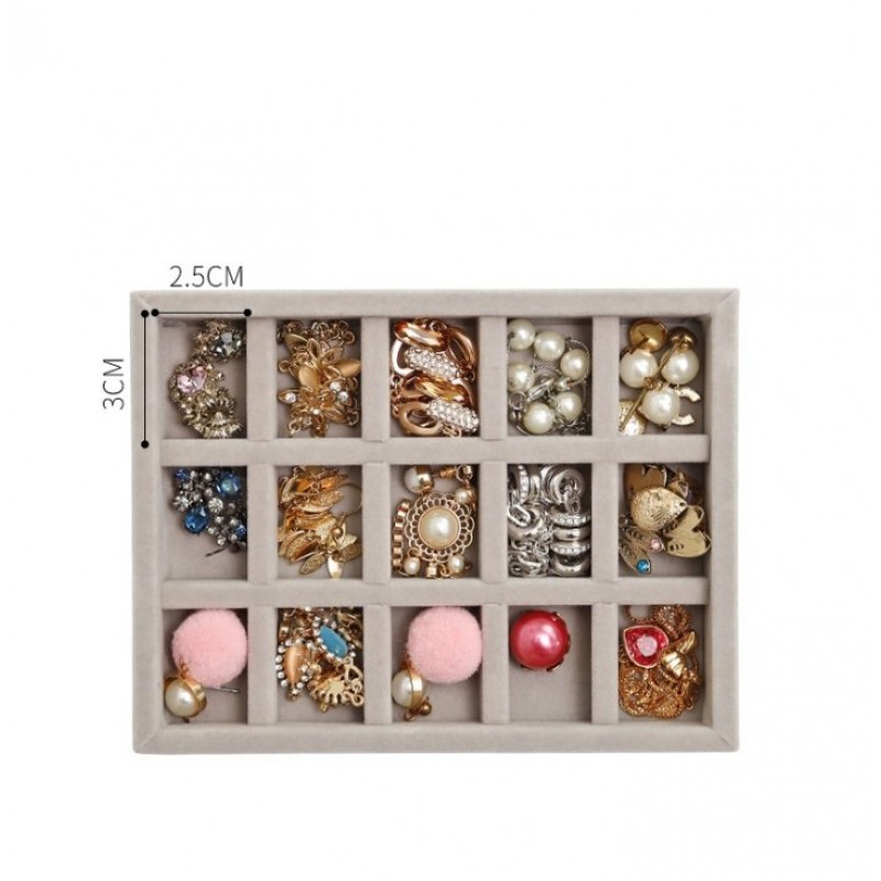 Large-capacity Household Hand Jewelry Ring Earring Storage Box