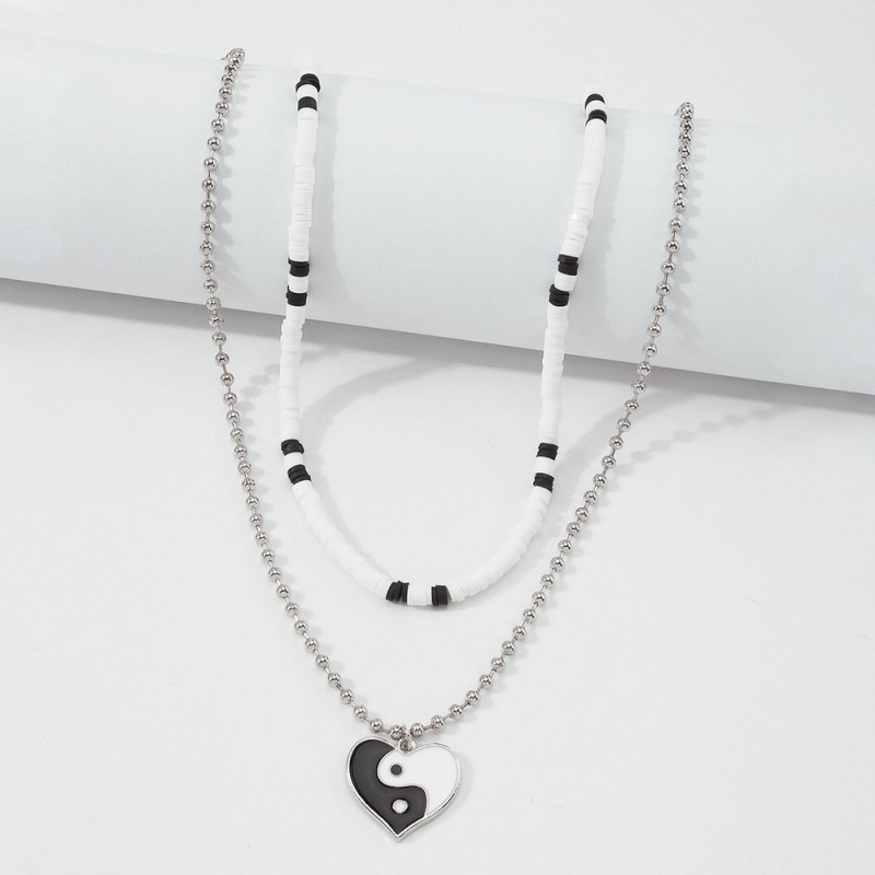Heart Necklace Bohemian Fashion Simple Necklace