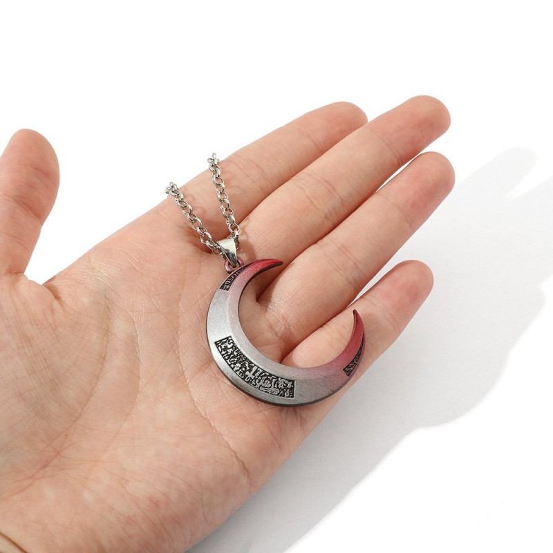 Necklace Moon Knight Pendant Necklace