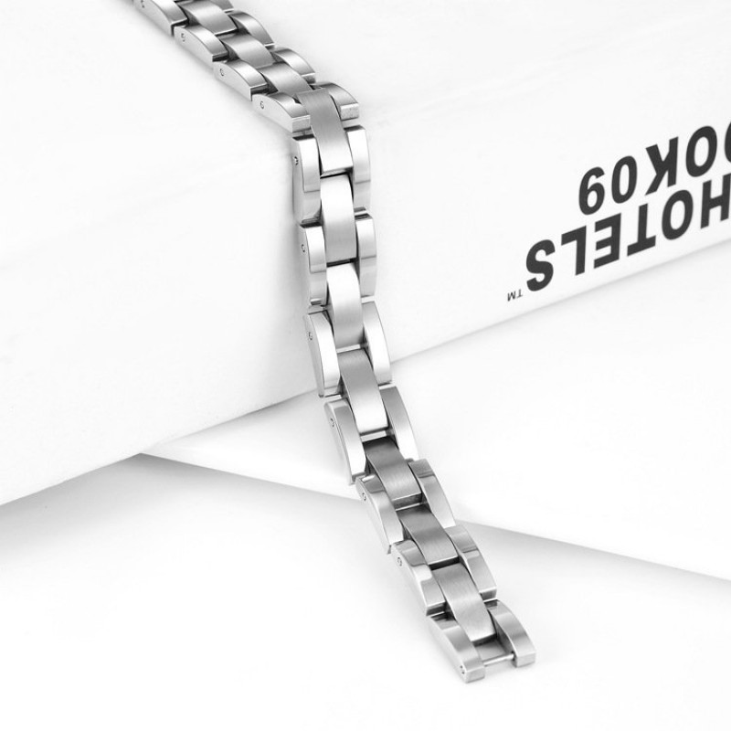 Stainless Steel Magnet Bracelet Classic Men