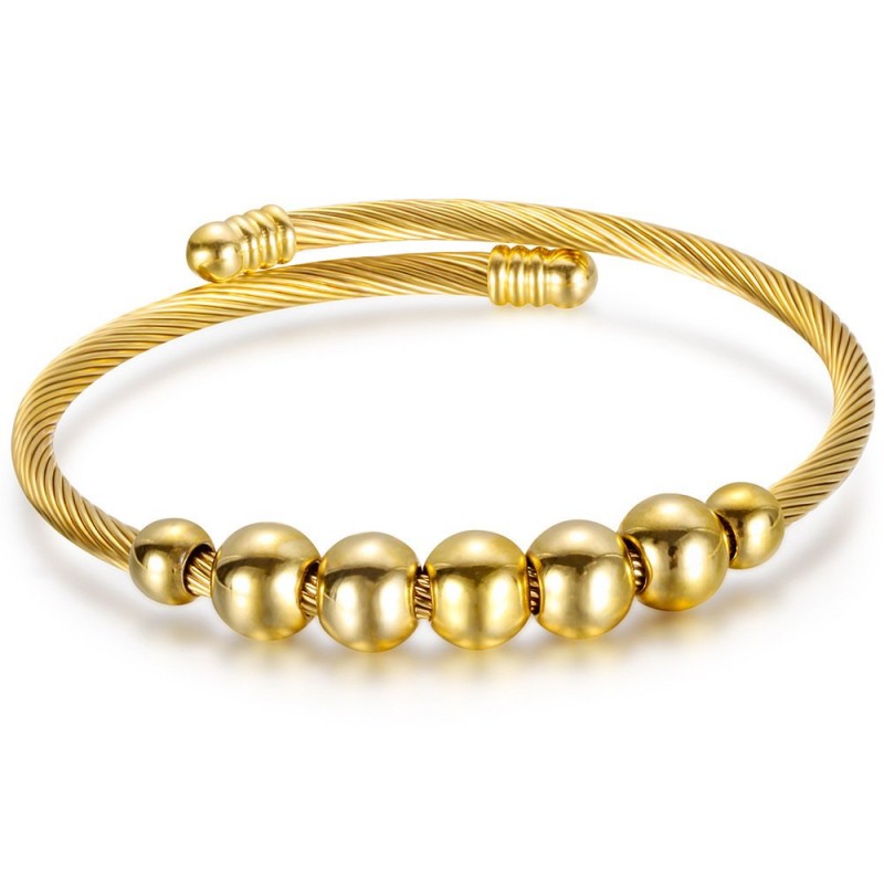 Steel Fish Hook Shape Figure 8 Titanium Steel Bracelet Stainless Steel Jewelry