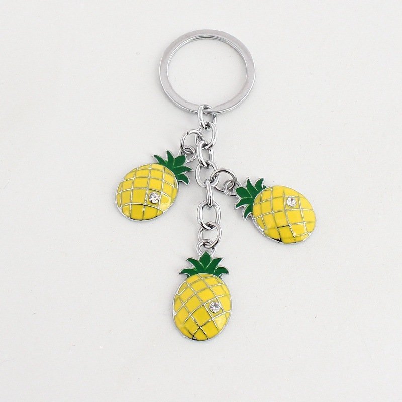 Creative Simulation Fruit Keychain Chain Pendant