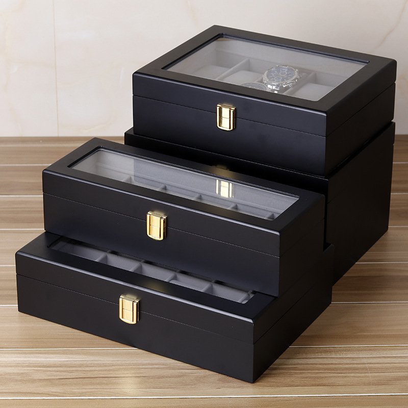 Black Matte Baked Paint Jewelry Organizer Display ...