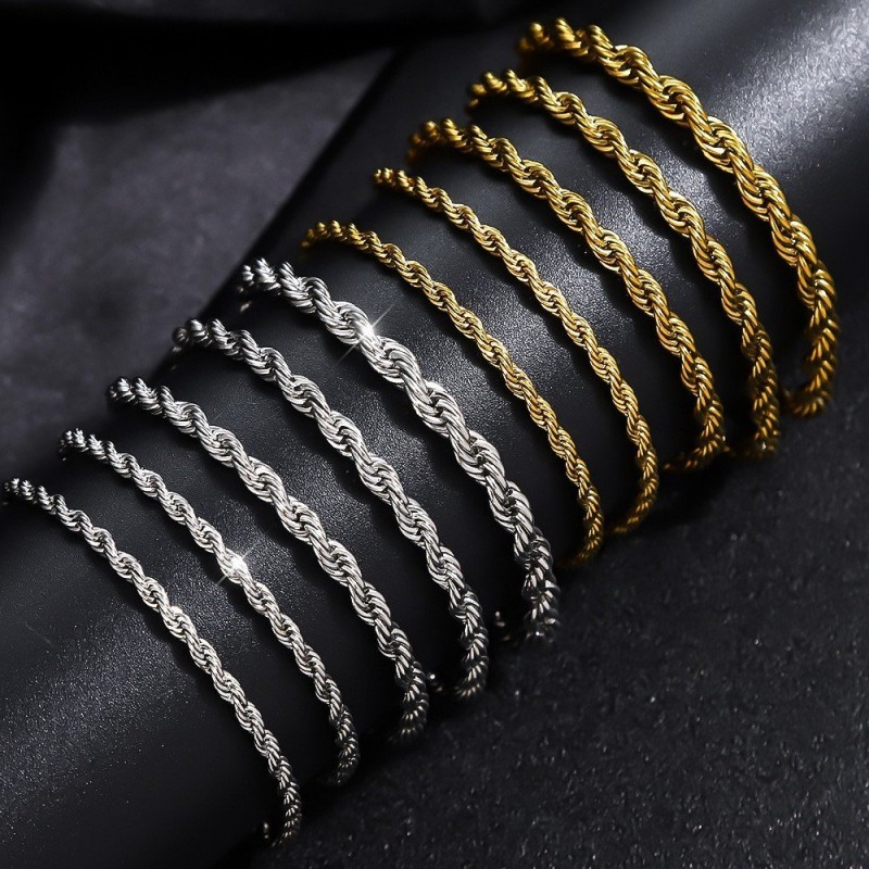 Stainless Steel Twisted Hot-Selling Bracelet