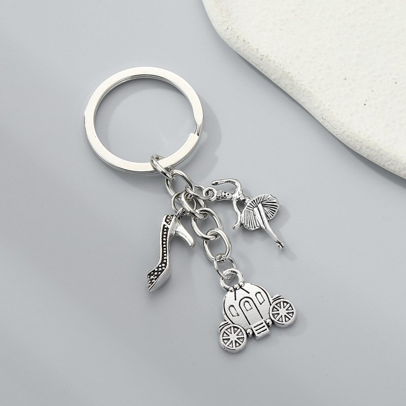 Keychain Men's And Women's Pumpkin Carriage Personality