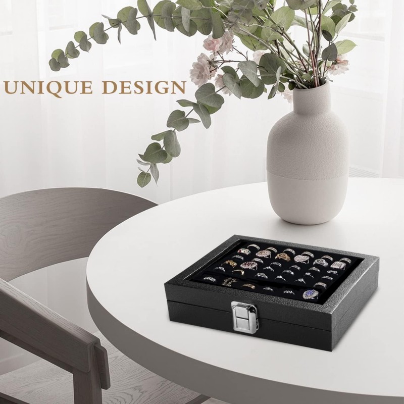 New Jewelry Ring Storage Box