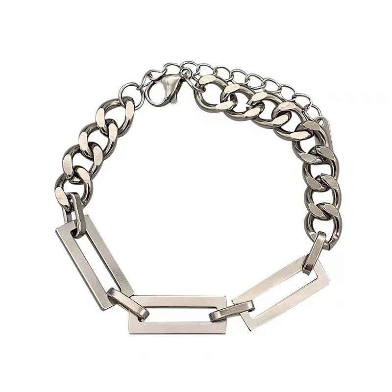 Necklace Cool Personality Splicing Chain Titanium Steel Necklace