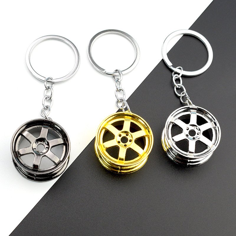 Creative Stereo Car Modification Fittings Wheel Hu...
