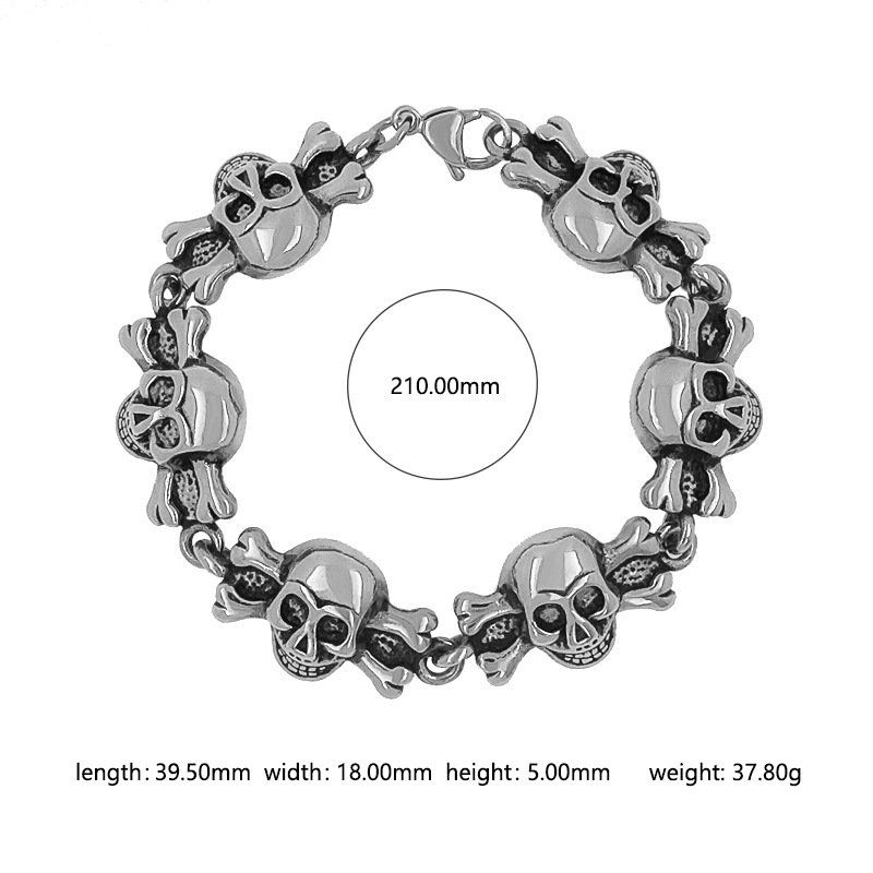 Mens Stainless Steel Creative Bracelet