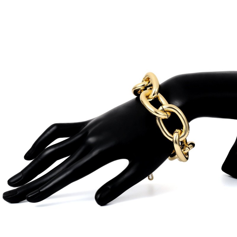 Retro Exaggerated Punk Metal Necklace Women's Necklace